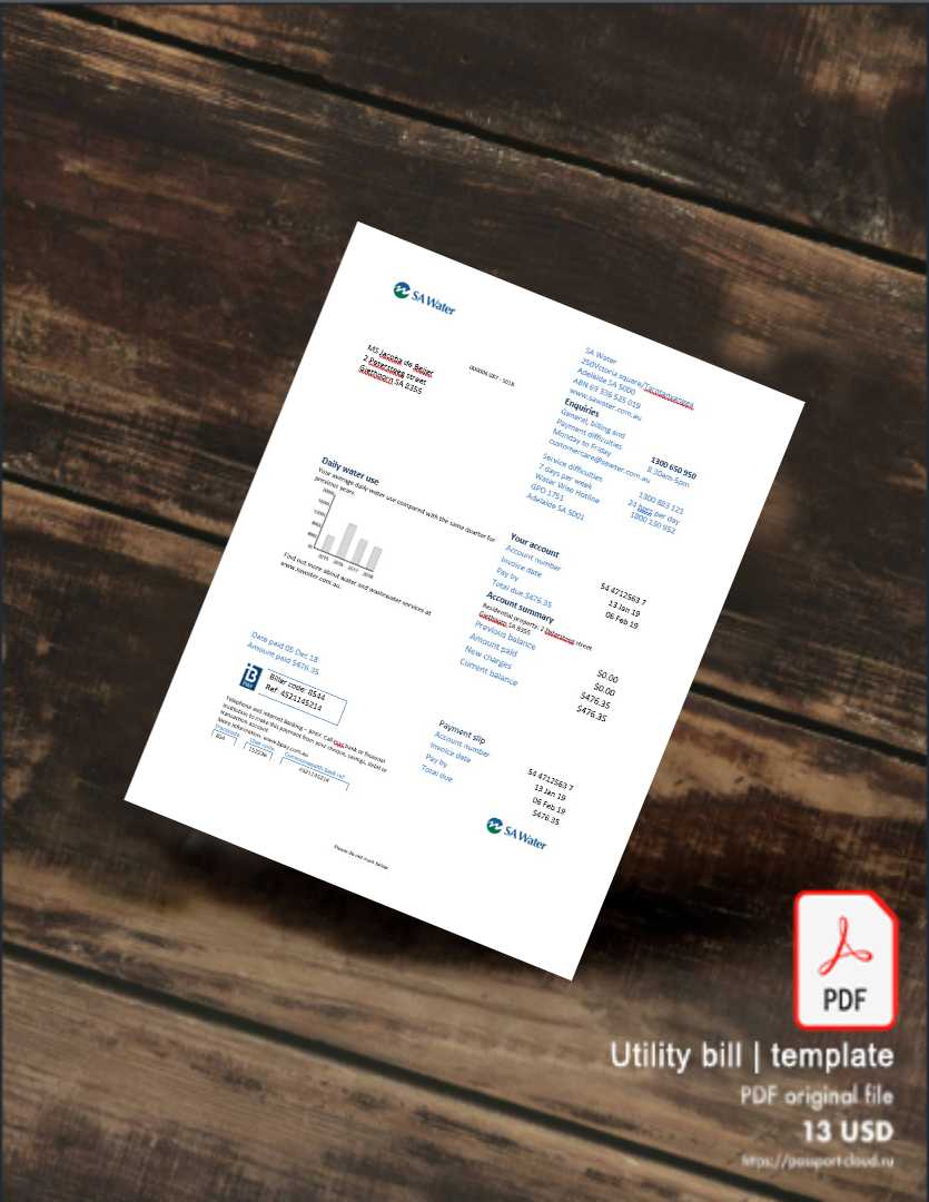 Utility bill | Albanian Power | Albania